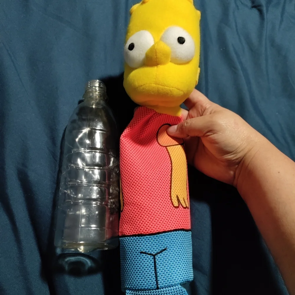 NWT The Simpsons bottle head dog toys set of 3